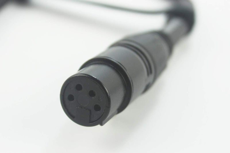Youkamoo 4 Pin XLR Female to Dual 3 Pin XLR Male Silver Plated Audio Headphone Adapter Cable 1 FT - Image 5